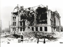 Durch den Weltkrieg zerstörtes Kaiser-Wilhelm-Institut