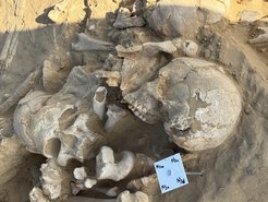 Für ihre Forschung reist die Grupppe Lüdecke zu Ausgrabungsstätten wie diesem Hügelgrab im Oman.