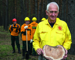 Fire ecologist Johann Goldammer.
