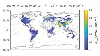 Global distribution of continental surface regions buffered by NH4+/NH3 (Science 2020). Global distribution of continental surface regions buffered by NH4+/NH3 (Science 2020).