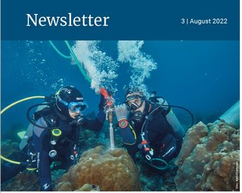 Deckblatt Newsletter der MPI für Chemie. Dritte Ausgabe 2022